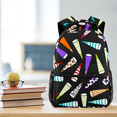 Mochila para portátil de hombre y mujer bolsa de viaje estampada ligera 6