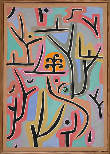 Art Murale Impression Paul Klee pour raviver un mur blanc et impersonnel
