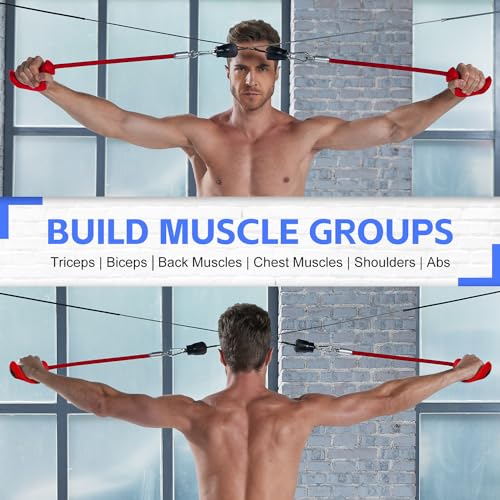 HXD-ERGO linka do tricepsa jednoręczna do treningu, Ergonomiczna linka do tricepsa do siłowni, wytrzymała linka do tricepsa do treningu na lince fitness