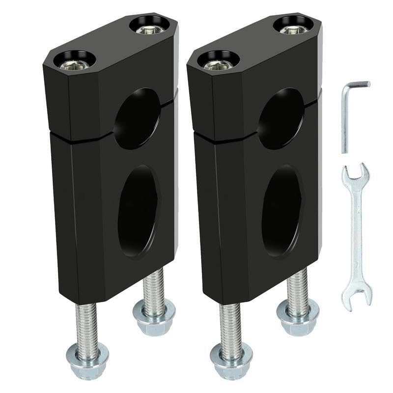 Risers de guidon moto 7/8 en aluminium pour dirt pit bike