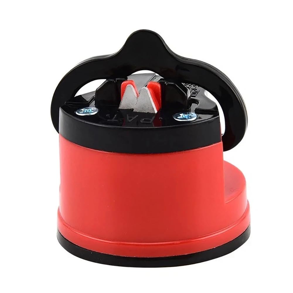 Small Portable Kitchen Knife Blade Sharpener Home Knife Sharpener with Suction Cup