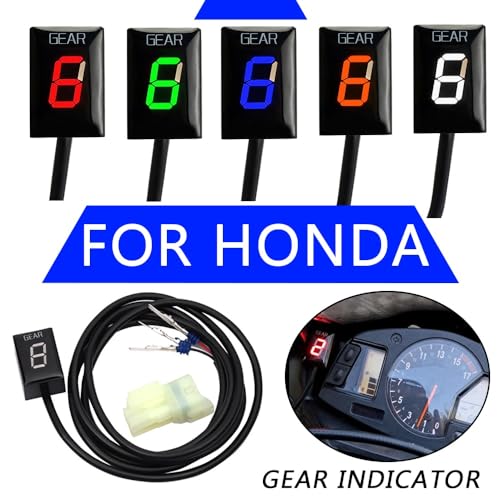 Indicador de marchas para Honda CBR600RR y CB500X: evita errores de marcha con pantalla impermeable 2
