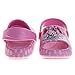 Hello Kitty Clog Sandals with Backstrap - Open Toe Slide Clogs for Girls - Kids Slipon Sandal Water Resistant Shoewear - Pink (Size 7-8 Toddler)