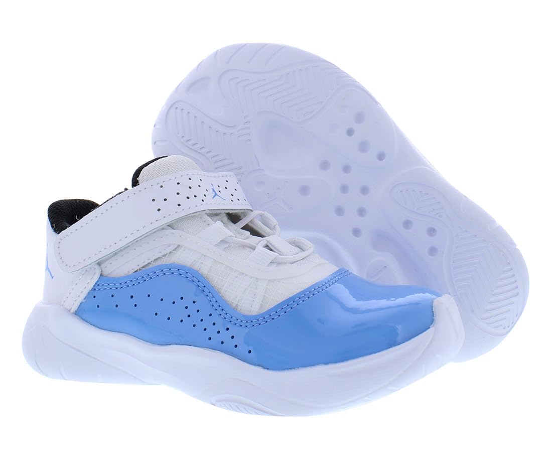 Nike Jordan 11 CMFT Low Infant/Toddler Shoes Size 8, Color: White/University Blue/Black