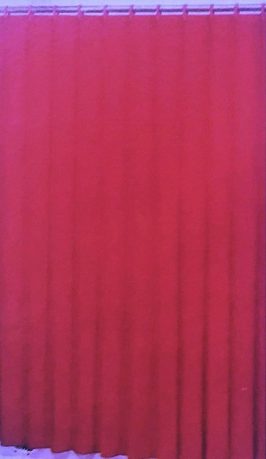 Doublure de rideau de douche lourd pour baignoire familiale Better Home rouge