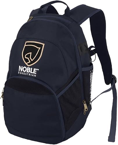 Dover Saddlery Noble Equestrian Horseplay Mochila, talla única, azul marino, marino, Mochila Horseplay