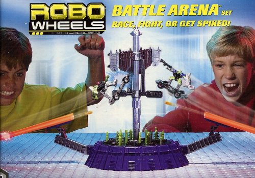 Amazon | HOT WHEELS ROBO WHEELS BATTLE ARENA SET（ホットウィール