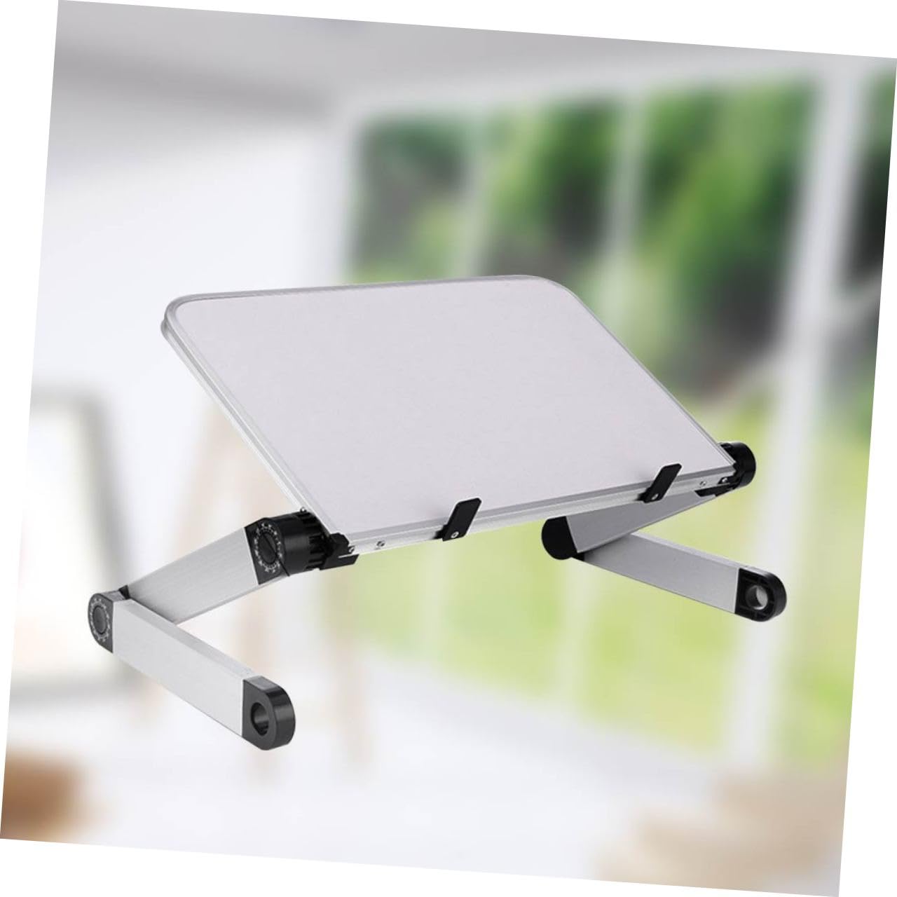 Soporte para Portátil Ajustable Ergonómico Borde Redondeado y Ventilación para Laptop y Tableta