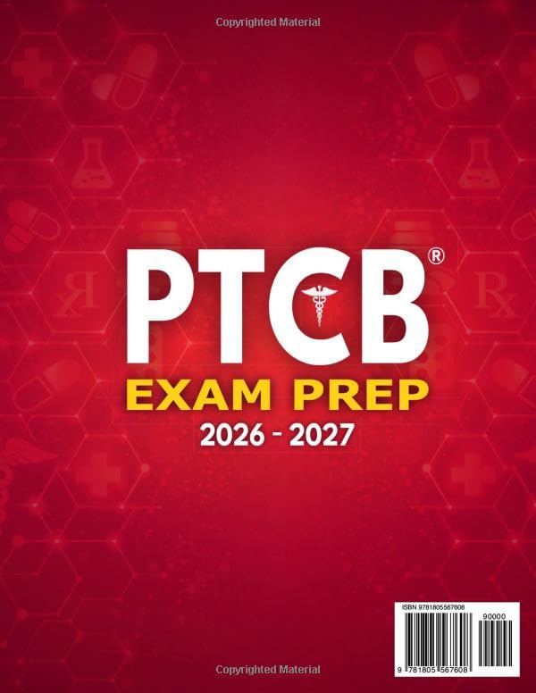 PTCB® Exam Prep: Fully Updated to the New PTCE Outline (Jan 6, 2026) to Align Your Practice With the Latest CPhT Exam Standards | 5 Full-Length Tests, 2000+ Practice Questions, and 400+ Flashcards image 3