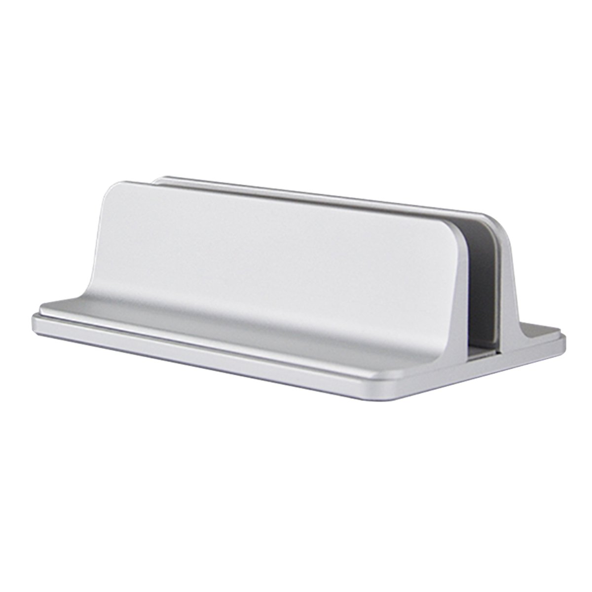 Support D'Ordinateur Portable Vertical 2 Fentes Réglable Alliage D