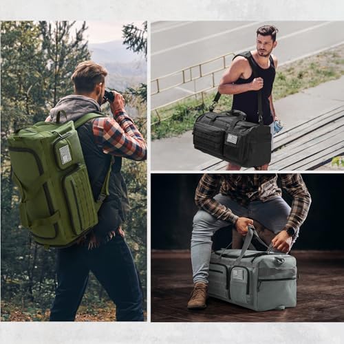 G4Free 50L Tactical Duffle Backpack