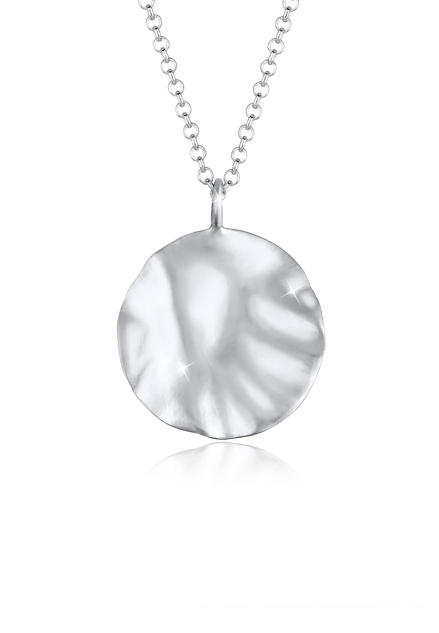 Elli Women's 925 Sterling Silver Pendant Necklace 0112571517_45 - 45cm length