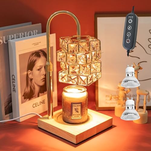 Candle Warmer Lamp with Timer, Dimmable …