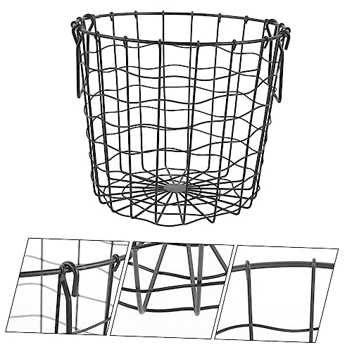 Panier de rangement pour bûches extérieur en métal solide