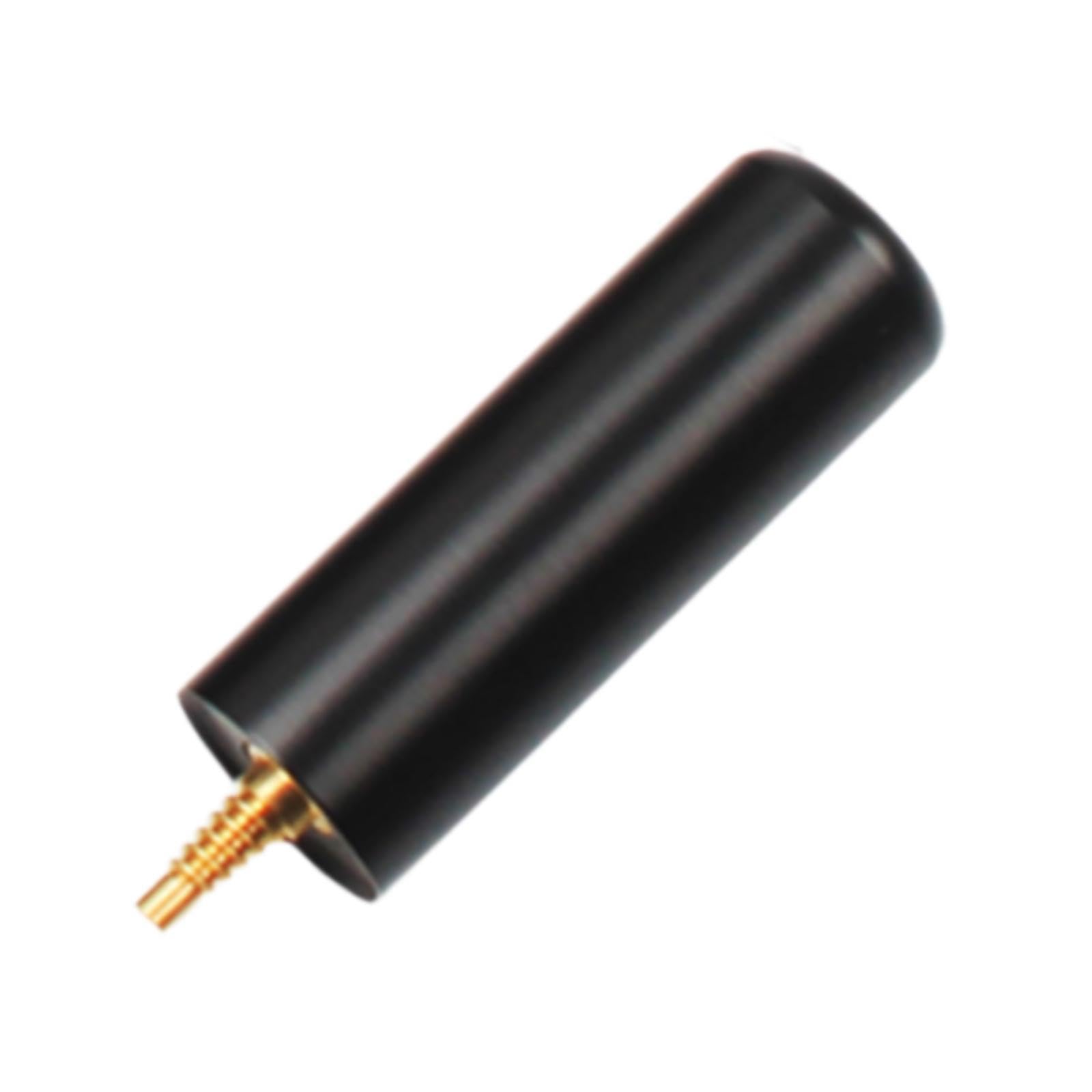 LOVIVER Pool Cue Extender Billiards Pool Cue Extension Supplies Lightweight Length 3inch Cue End Lengthener with Tail Hole for Adults