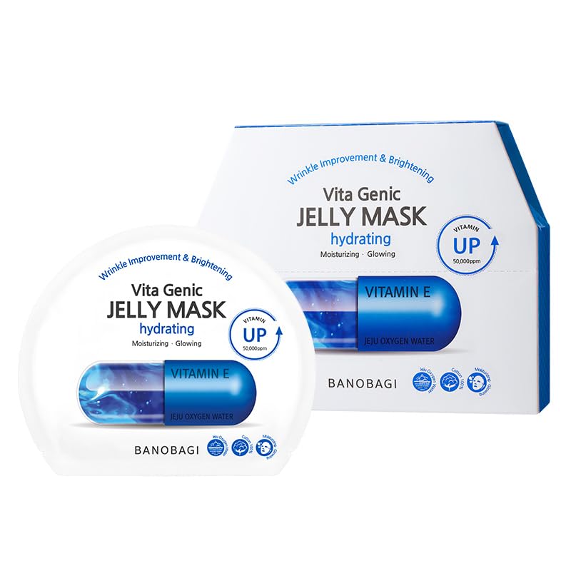 Amazon.co.jp: BANOBAGI VITA GENIC JELLY MASK HYDRATING 10枚/箱