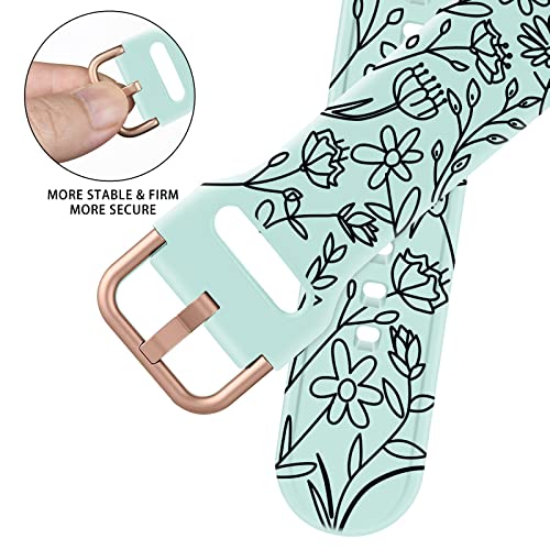 Image of ACESTAR Double Sided Band Compatible with Apple Watch Band 38mm 40mm 41mm /42mm(Series 11 10), Spider Web Cartoon Soft Silicone Replacement for iWatch Series 11 10 9 8 7 6 5 4 3 2 1 SE
