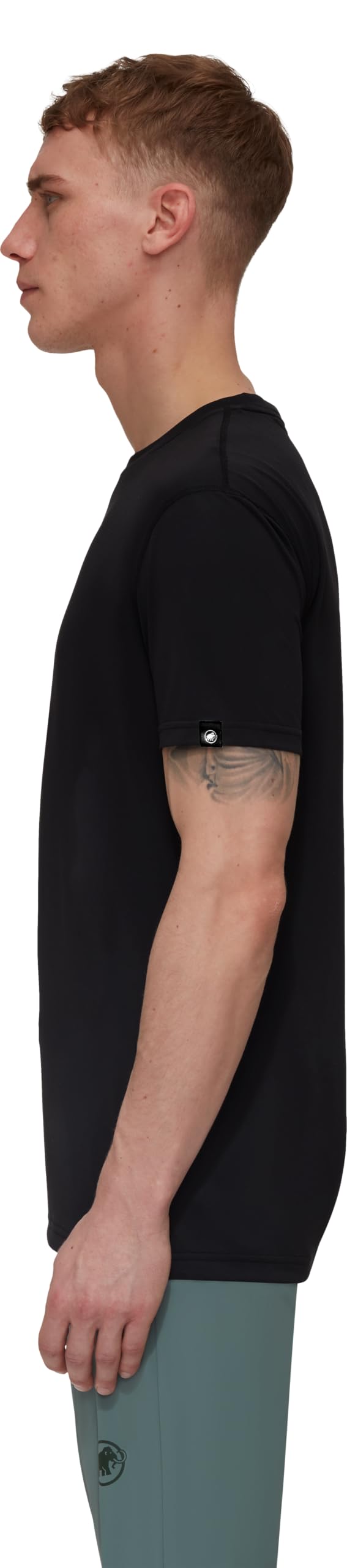 Mammut Maglietta Sportiva da Uomo Massone, Nera, L