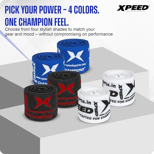 Image of Xpeed Printed Nylon Hand Wrap (Multicolour) - 1 Pair