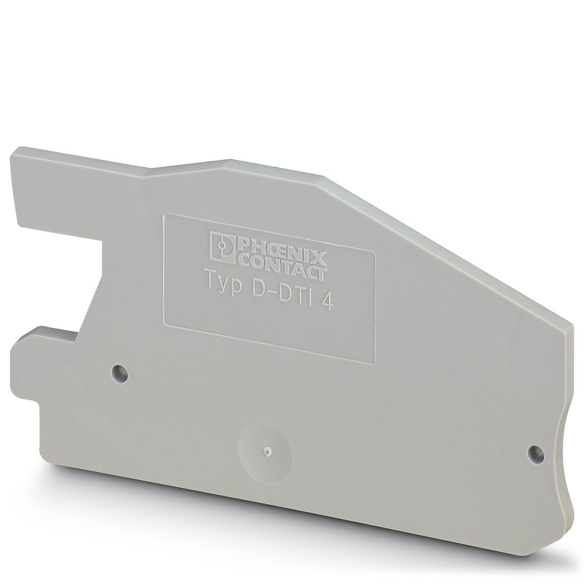 PHOENIX CONTACT End Cover D-DTI 4, Pack of 50, 3034895