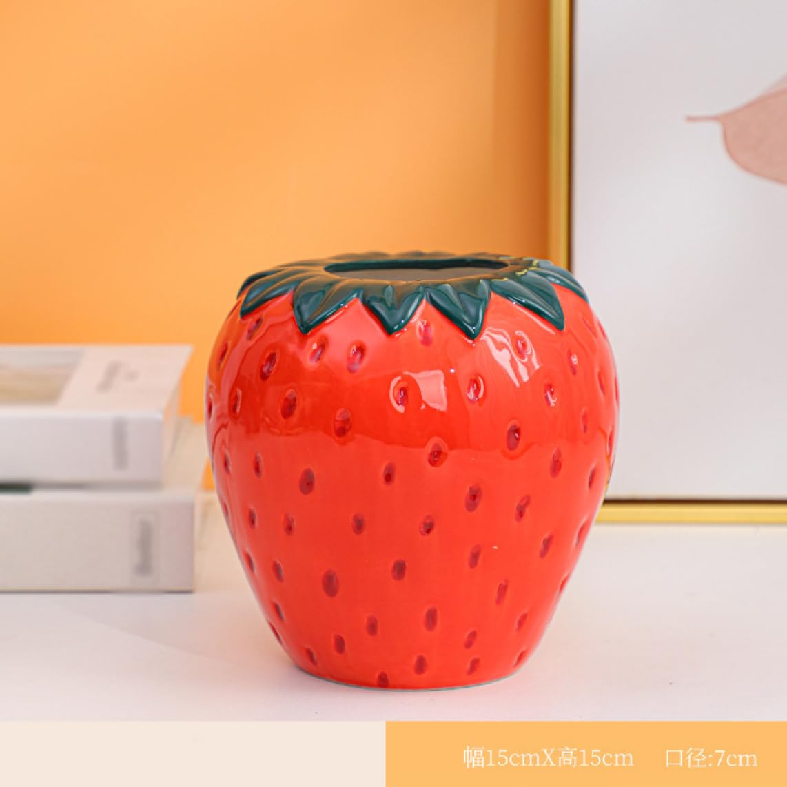 大型プランター 果物柄 Amazon.co.jp: プランター セラミック いちごの型 植木鉢 アンティーク