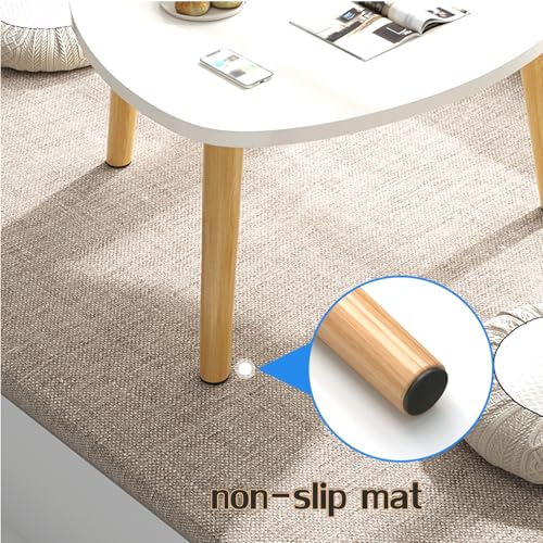 Table de sol multifonctionnelle en bois pliable pour salon et balcon - 7