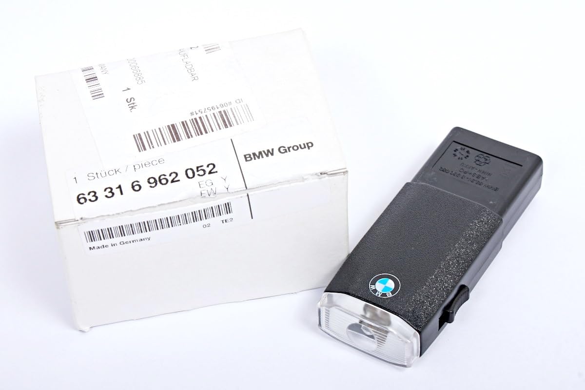 BMW Genuine Rechargeable Flashlight in Car Glove Box (63 31 6 962 052) Sports & Outdoors
