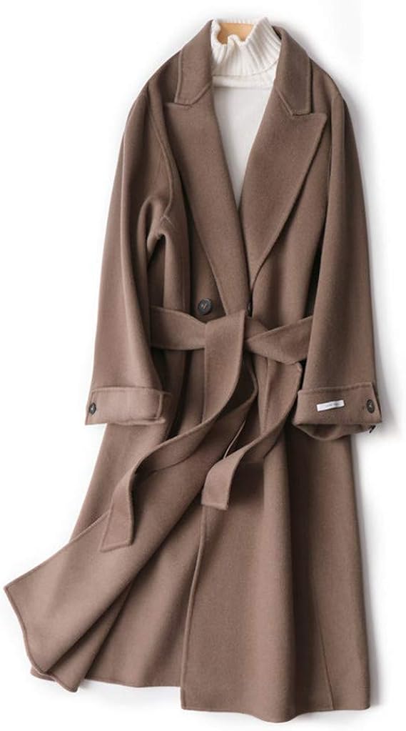 Amazon ウールコート レディースコート レディース ウール 着痩せ効果 おしゃれ カーディガン 秋冬 ２０代３０代 ４０代 通勤 ロングコート ビジネス 膝丈 カーディガン ボレロ 通販