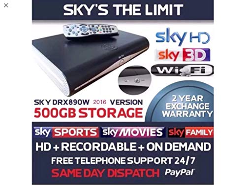 amstrad Sky HD con Caja grabable de 500 GB y Wi Fi