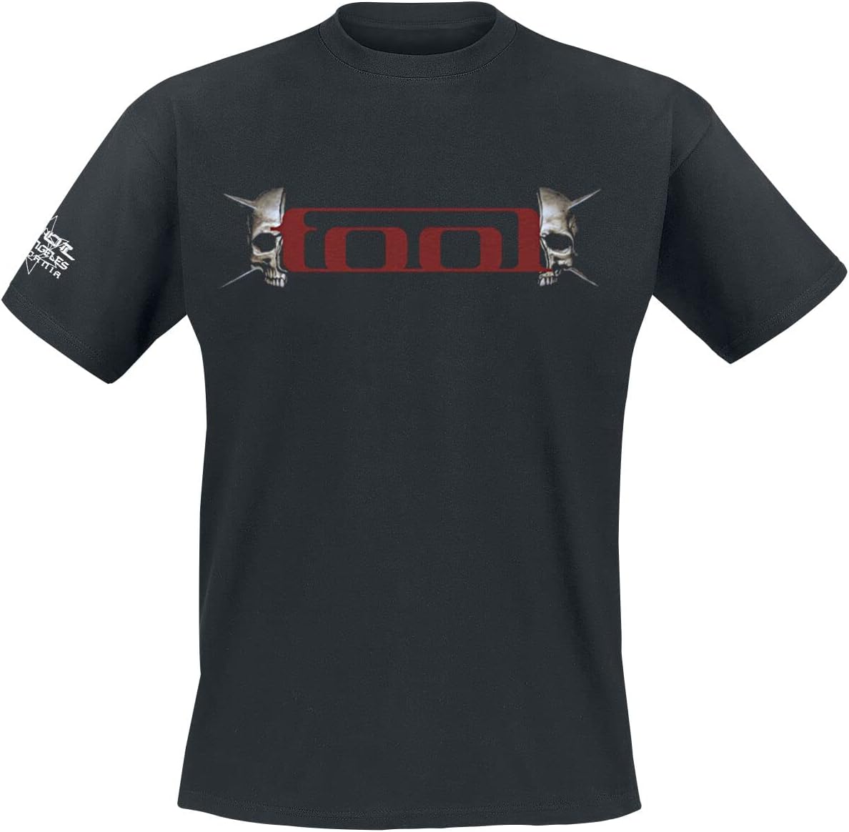 Tool T Shirt Skull Spikes Band Logo Los Angeles Ca Official Unisex Black