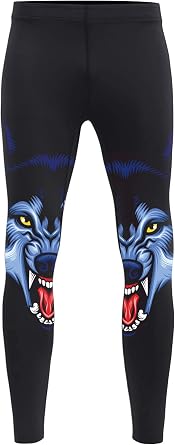 O2TEE 10+ Styles Grappling Spats Compression Leggings Tights Pant- Running, BJJ, MMA, Muay Thai