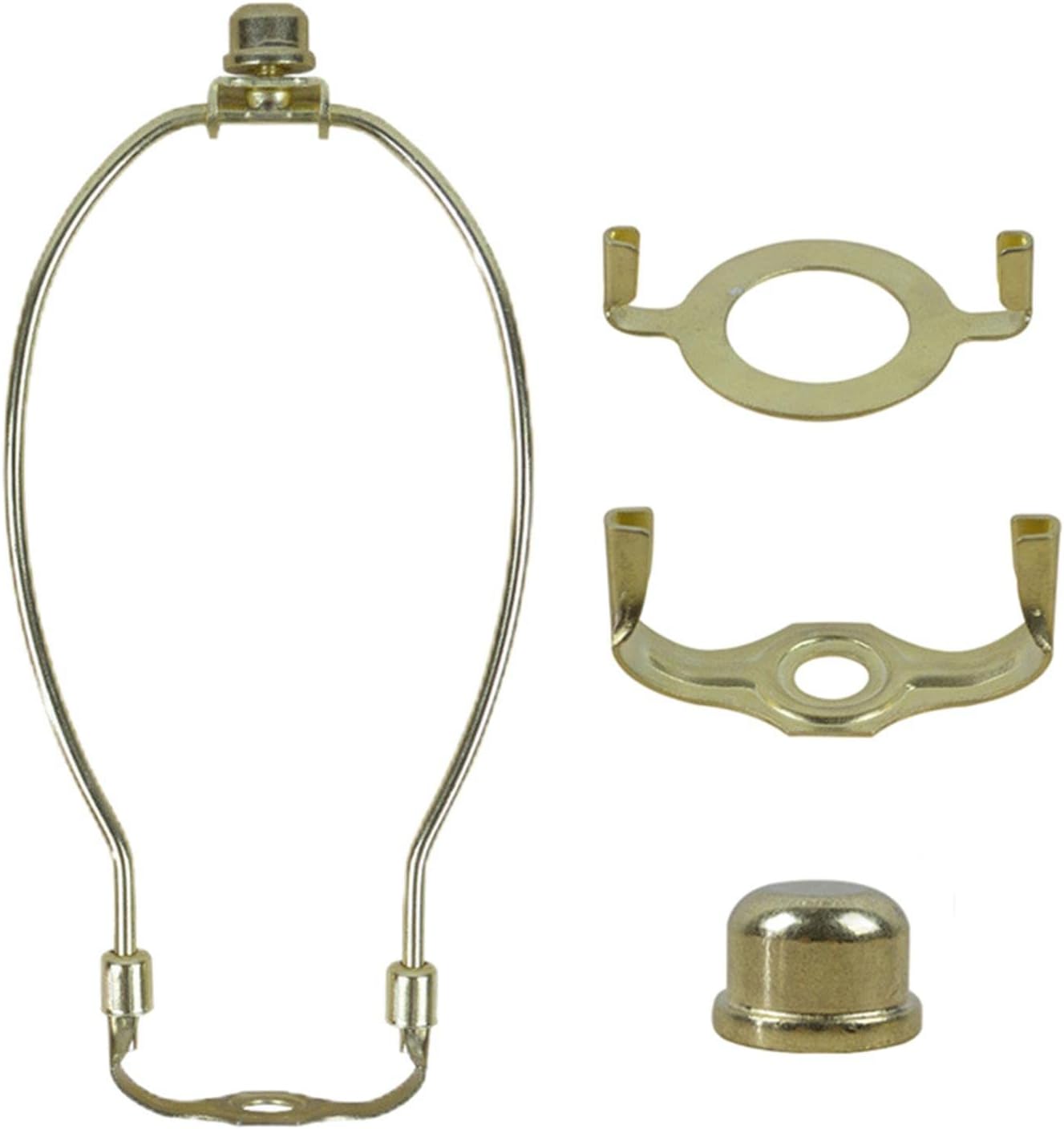 Detachable Lamp Harp with Finial for Table/Floor Light Golden 10.5x20.3cm|Home & Garden|Lamps, Lighting & Ceiling Fans|Lamp Shades