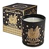 Christmas scented candle 6oz soy wax candle christmas sleigh infused with sandalwood bergamot aroma black gold gift box packaged for christmas holiday season gift  urban country home decor