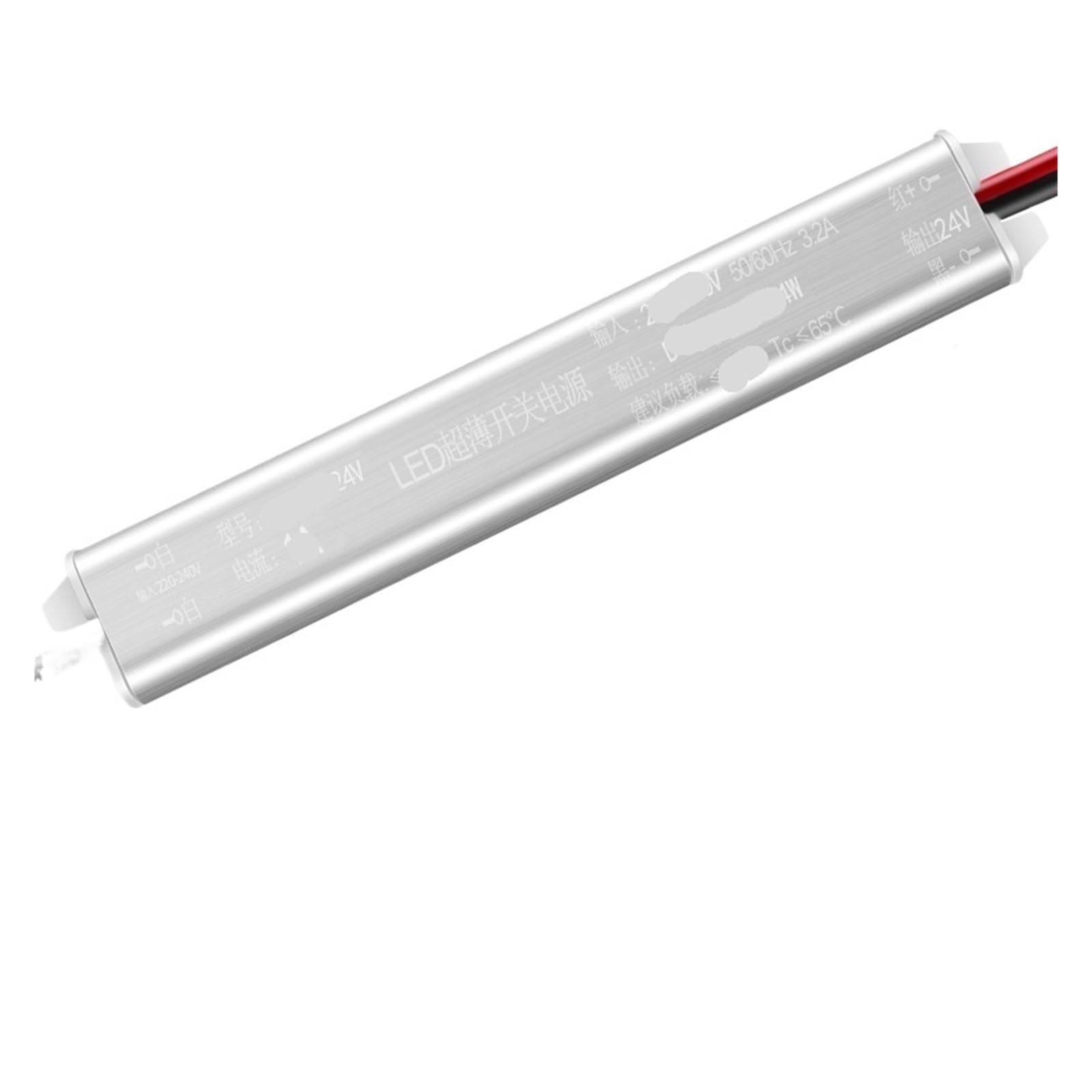 Alimentation pour bande lumineuse linéaire éliminant la surchauffe 24V 2A
