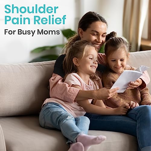 Vive Shoulder Stability Brace - Injury Recovery Compression Support Sleeve - For Rotator Cuff Injuries, Arthritis, Sprain, Dislocation, Pt - Targeted Inflammation Pain Relief #TOP1