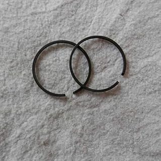 Pierścień tłokowy pasuje do Dolamr Sachs 133 SUPER 133S 2-suwowy łańcuch do piły cylindrycznej zestaw tłoczków I Castt Iron KolBENRING 133132040 (kolor: 8 szt. pierścień)