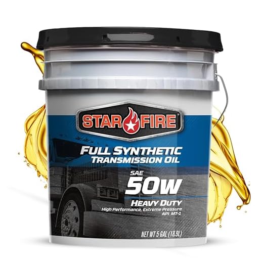 Starfire Premium Lubricants SF F/S 50W to 5 Gallon Full Synthetic Transmission Oil, 5 gal Pail