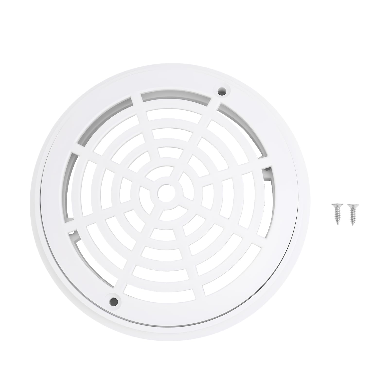 ECSiNG ABS Pool Main Drain Cover Base with Screws SP1030 SP-1030 for Swimming Pool