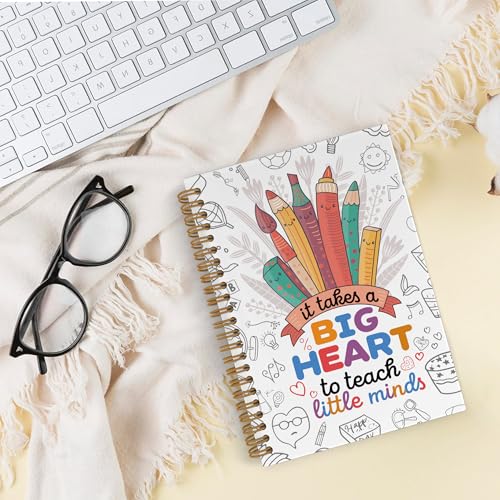 Cahier de notes It Takes Big Hearts to Teach Little Minds spirale - 3