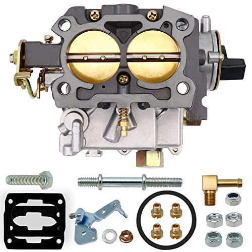 THUNDERMINGO 2 Barrel Marine Carburetor for Mercruiser Rochester Mercarb 3.0L 2.5L 4.3L 5.0L 5.7L Carb V8 4 CYL Engines with Electric Choke & Jets Gaskets Long Linkage, Replace 3310-864940A01 by THUNDERMINGO - Image 7