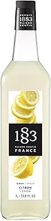 زجاجة شراب ميزون روتين فرنسا 1883 بنكهة الليمون، سعة 1 لتر، صنعت في فرنسا