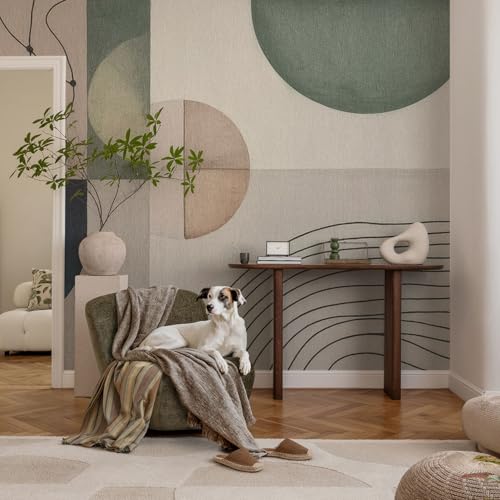 Décor mural intissé facile à nettoyer 312x219 cm pour masquer les défauts