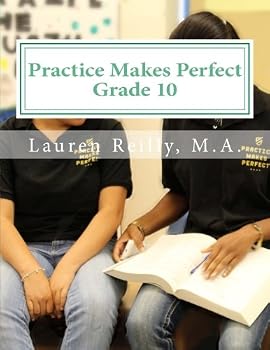 Paperback Practice Makes Perfect: Grade 10 (Practice Makes Perfect Education) Book