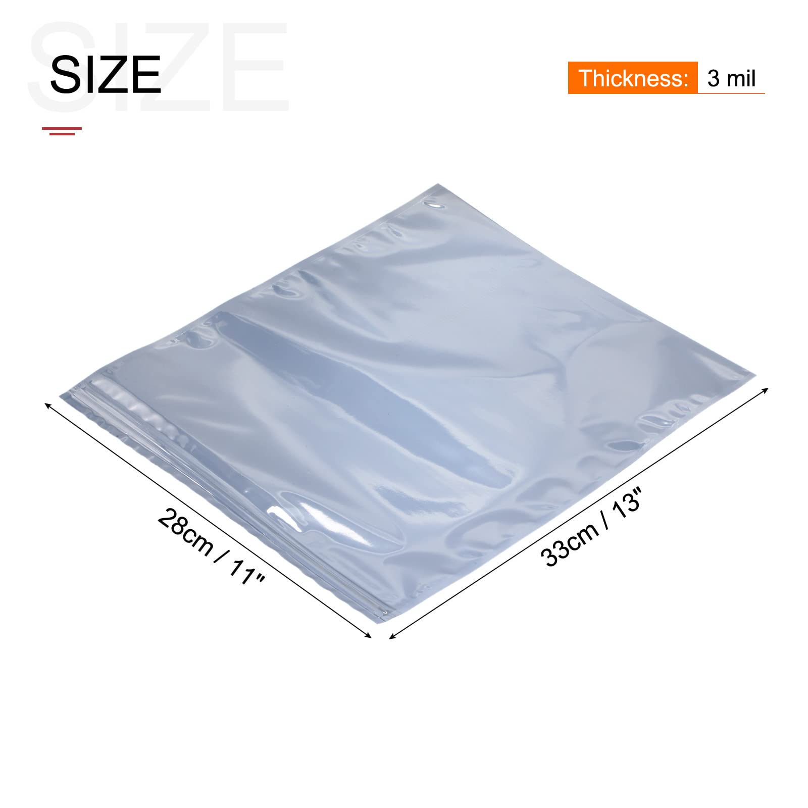 Lot De 10 Sacs Antistatiques Blindés 28x33 Cm - Pour Transport HDD, SSD, Disques Durs, Refermable