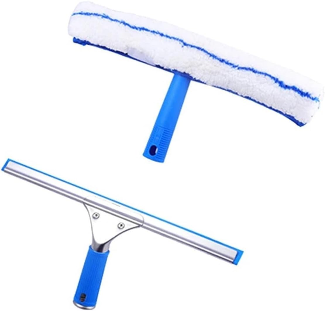 35CM Window Cleaning Combo Squeegee & Microfiber Window Washer(1 Set)