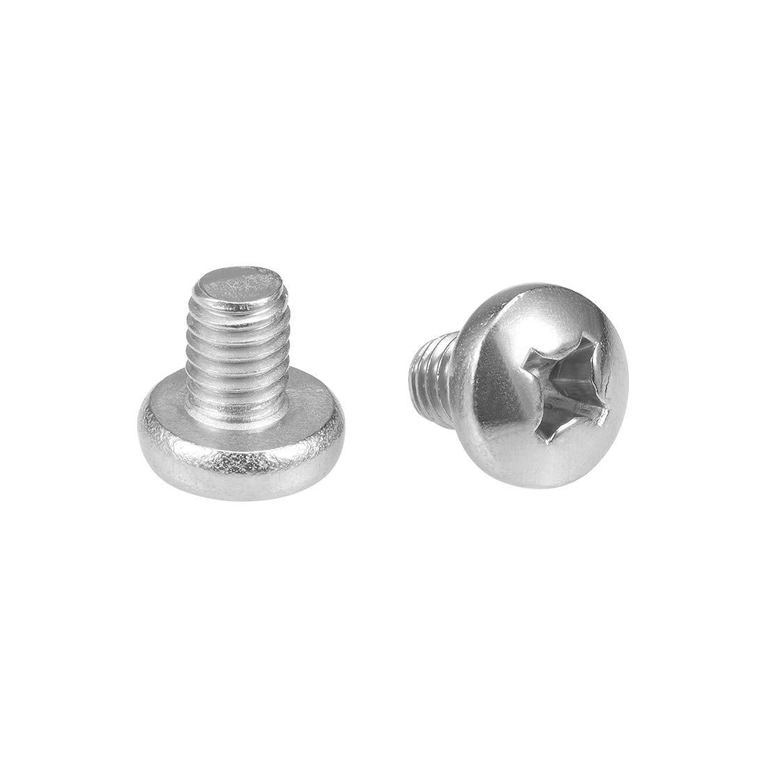 sourcing map M6x12mm Phillips Cruciformes Hex Tête Bride