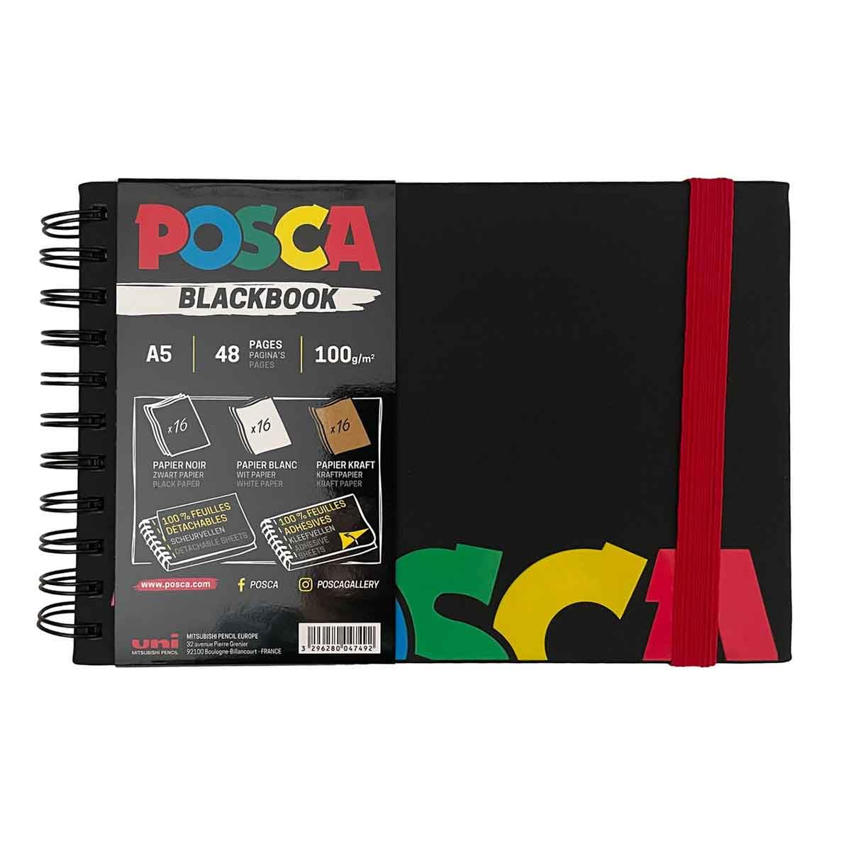 PoscaBlackbook A5 Sketchbook 48 Pages