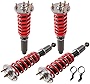 POLEMOTOR Coilovers Struts Suspension Compatible for 2003-2007 Honda Accord/ 2004-2008 Acura TSX Coil Spring and Struts Assembly
