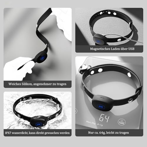 NAIXBTY SM Elektrische Schock Kragen Einstellbar Fetisch APP Control Kragen Paare Flirt Cosplay BDSM Hals Elektrische Schock Slave Kragen Für Männer Frauen Paare Spiel Halsband Schloss Halsbänder
