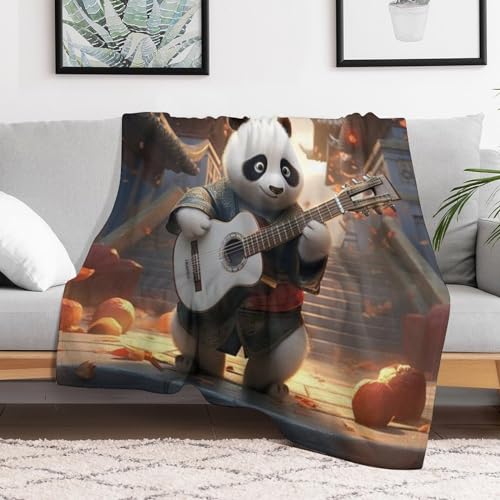 Couverture chaude toutes saisons panda finie la sensation de froid sur le canapé - 3